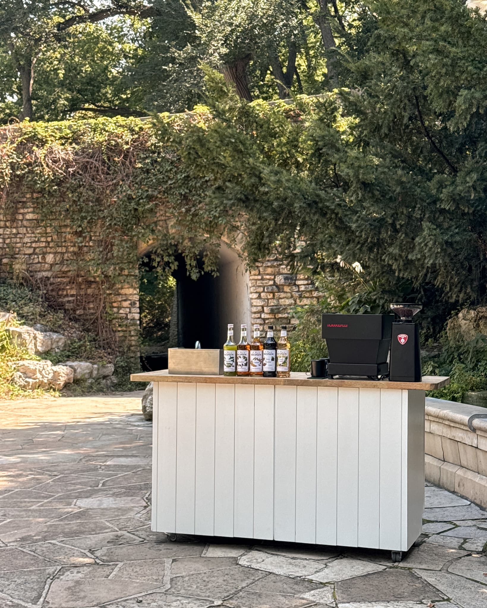 Herdsmen Coffee Cart in action at an event